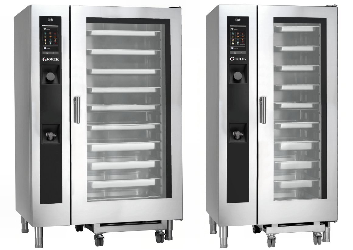 Giorik Roll In Combi Ovens Cap: 20 x 1/1GN or 20 x 2/1GN SERE201W SERE202W